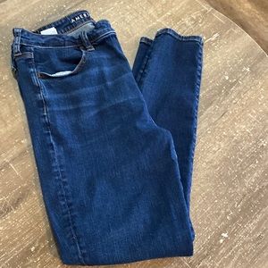 American Eagle Outfitters super high rise jegging 14